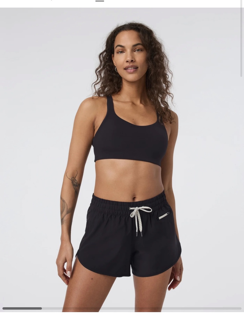 Vuori dynamic bra black (small)